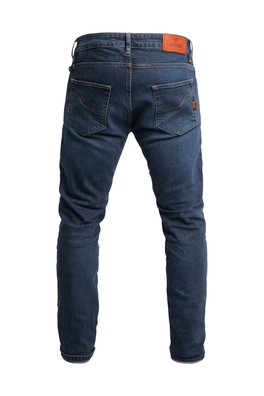 JOHN DOE Pioneer Mono herenmotorbroek indigo, maat 36/34