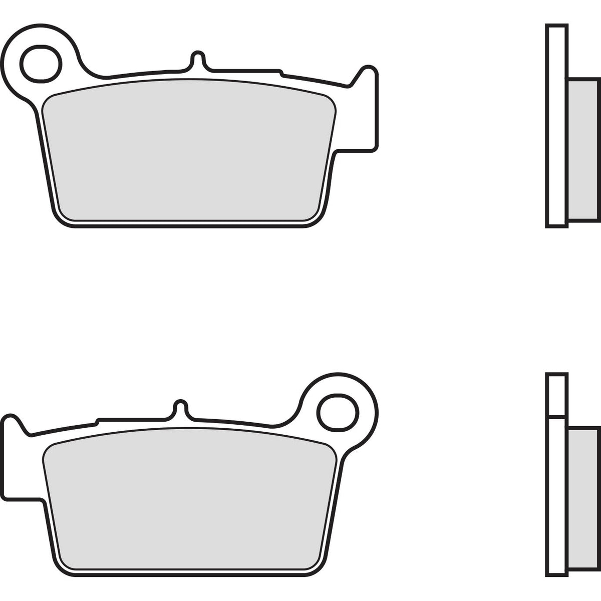 Brembo Brakepads Carbon-Ceramic Off-Road – 07YA41TT