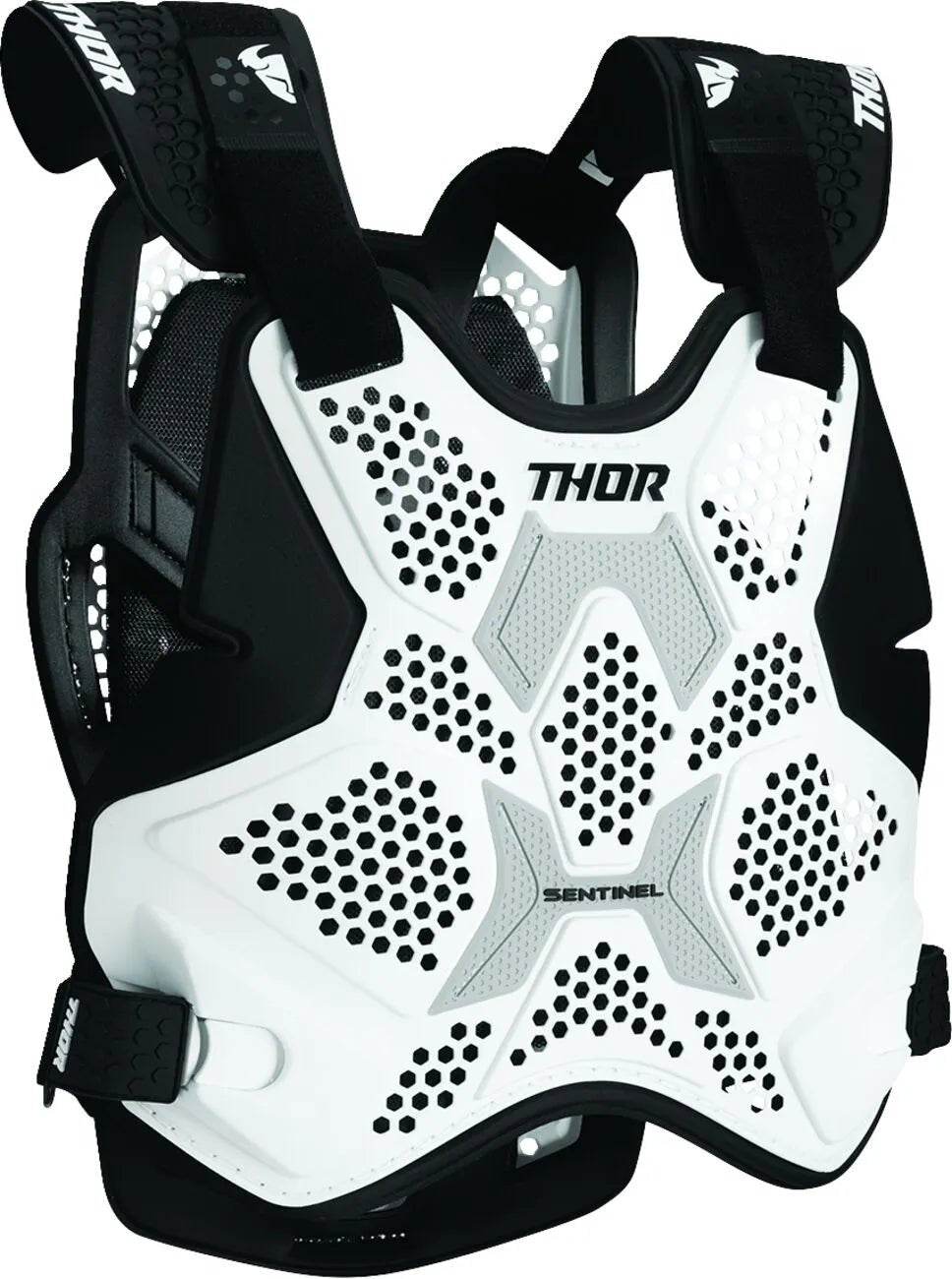 Thor Sentinel-Pro Protecteur corporel – Blanc – XS/SM - MxProStoreParts