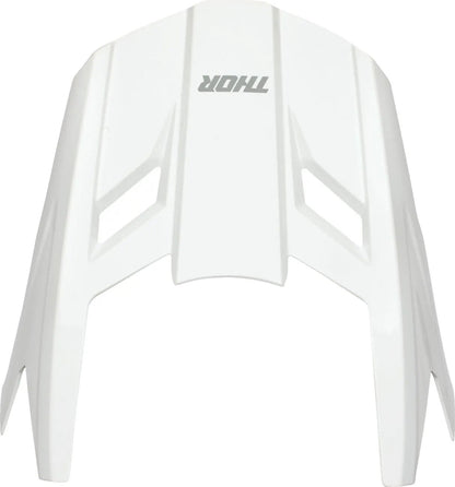 THOR Youth Fleet helmklep – Whiteout Glanzend Wit