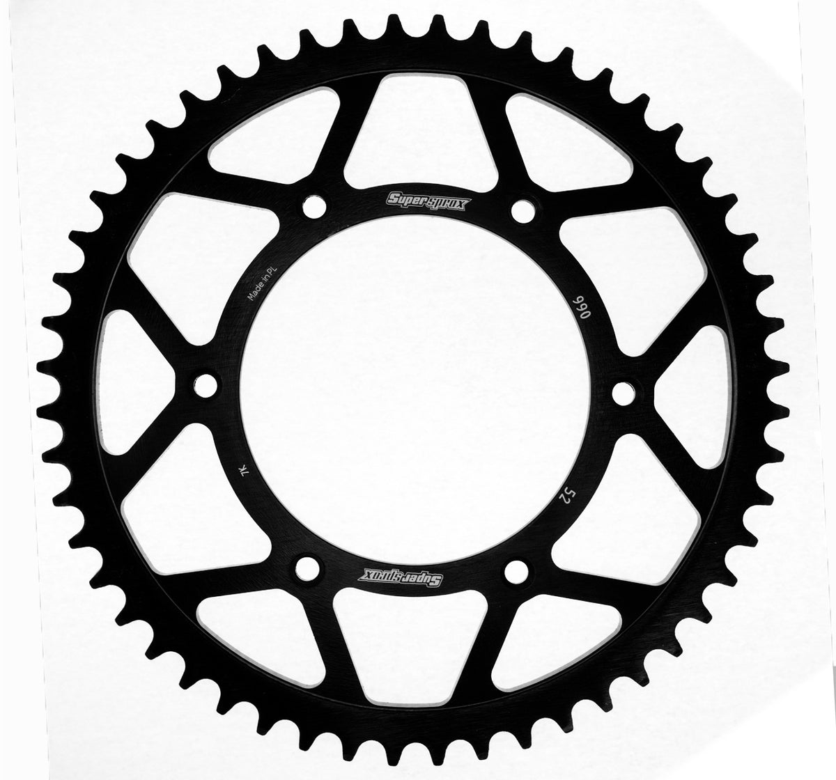 Supersprox Steel Rear sprocket KTM/Husqv./Husab. Black 52 – RFE-990:52-BLK