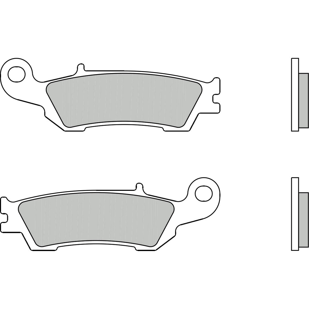 Brembo Brakepads Sintered Off-Road – 07YA47SX