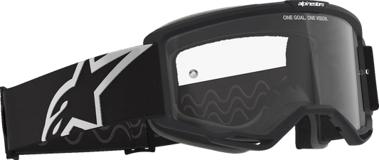 Alpinestars MX Vision OTG Goggle – Black/Gray / Clear