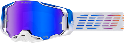 100% Armega Crossbril Neo - Hiper Blauw spiegel lens ( 2024 collectie )