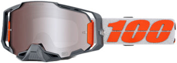 100% Armega Crossbril Silver - Silver mirror lens ( 2024 collection )
