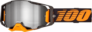 100% Armega Masque de motocross Acosta - Écran Hiper miroir argent (collection printemps 2025)