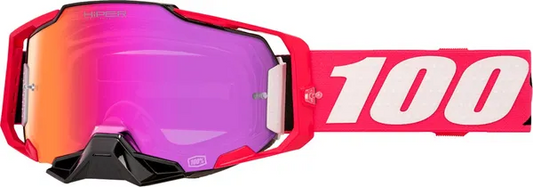 100% Armega Crossbril Kloug - Rode Hiper spiegel lens ( 2025 Spring collection )