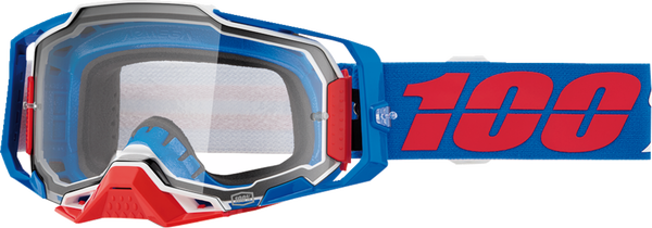 100% Armega Crossbril Ironclad - Clear lens ( 2024 collection )