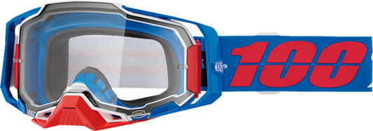 100% Armega Crossbril Ironclad - Clear lens ( 2024 collection )