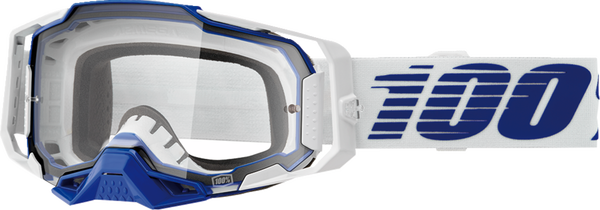 100% Armega Crossbril Blauw - Clear lens ( 2024 collection )