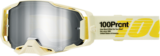 100% Armega Crossbril Barely - Silver mirror lens ( 2024 collection )