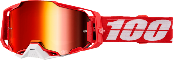 100% Armega Crossbril CBAD - Red mirror lens ( 2024 collection )