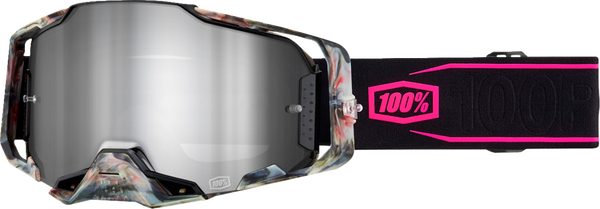 100% Armega Crossbril Sarcelle - Zilvere spiegel lens ( 2024 collectie )