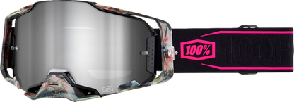 100% Armega Crossbril Sarcelle - Zilvere spiegel lens ( 2024 collectie )