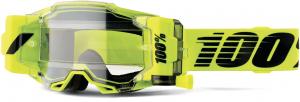 100% Armega Forecast Roll Off Crossbril Fluor Geel ( 50mm roll off )