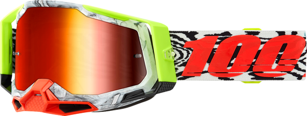 100% Racecraft 2 Engal - Rode Spiegel Lens