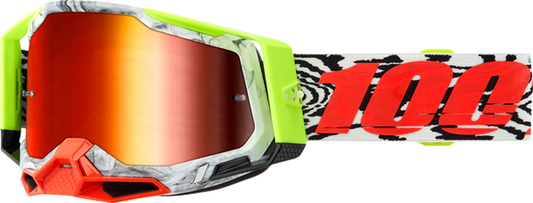 100% Racecraft 2 Engal - Rode Spiegel Lens