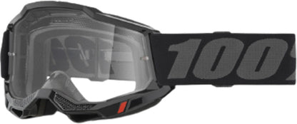 100% Accuri 2 Crossbril Zwart - clear lens (2025 collection)