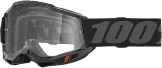 100% Accuri 2 Crossbril Zwart - clear lens (2025 collection)