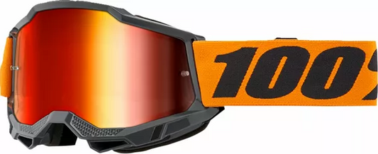 100% Accuri 2 Crossbril Oranje - Rode Spiegel lens ( 2025 collection )