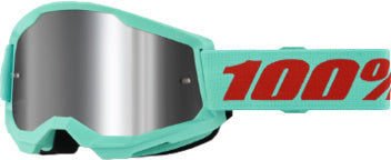 100% Strata 2 Crossbril Mautipi - Zilver Spiegel lens ( 2026 collection )