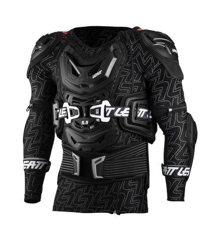 Leatt bodyprotector 5.5 zwart universeel voor volwassenen