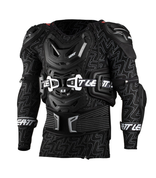 Leatt bodyprotector 5.5 zwart universeel voor volwassenen