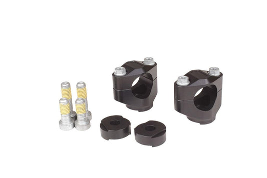 X-Trig stuurklemmen + stuurverhoger blokken voor Xtrig kroonplaten met 28,6 mm stuur M10