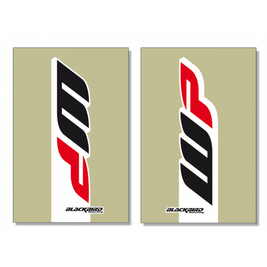 Blackbird voorvork stickers WP 2017