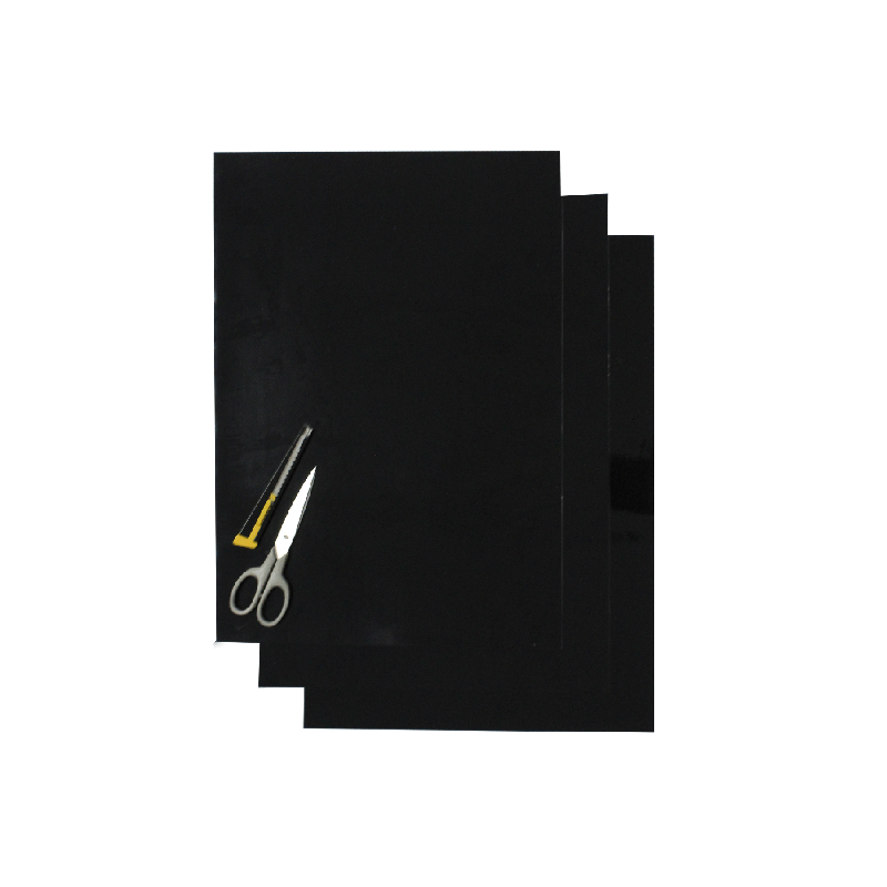 Blackbird Zwart stickervel 47x33cm ( 3 stuks )