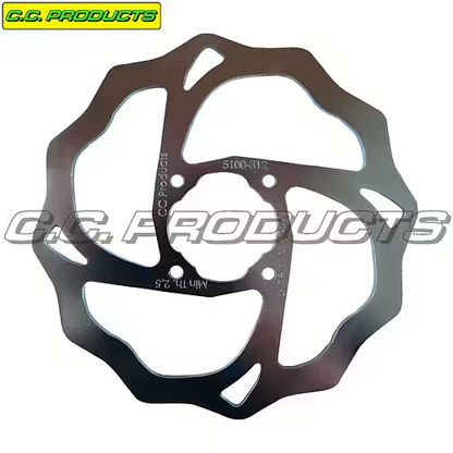 CC-Products achter remschijf ( 180mm ) Type G KTM SX 65 2023-2025 &amp; Gas Gas MC 65 2023-2025 &amp; Husqvarna TC 65 2023-2025