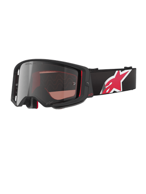 Alpinestars Supertech Corp Lunette de sécurité Miroir Argenté Noir Rouge