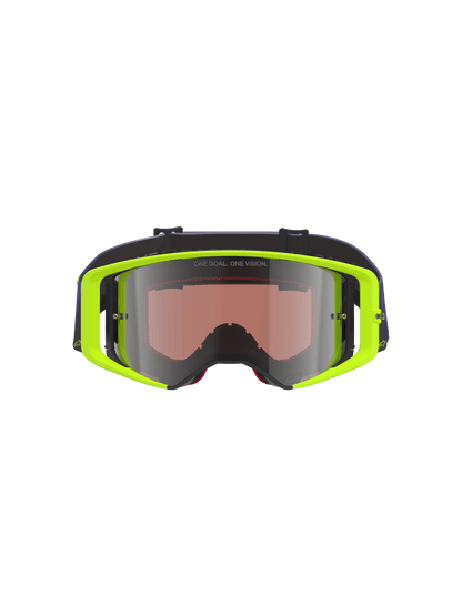 Alpinestars Supertech Vision Schutzbrille Einheitsgröße Motocross Gelb/Silber - MxProStoreParts