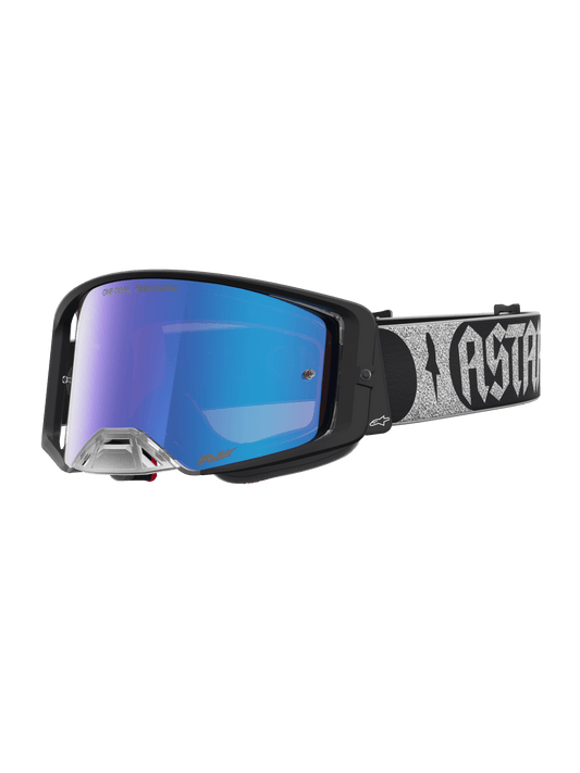 Alpinestars Supertech Atrox Veiligheidsbril Zwart Zilver Spiegel Roze - MxProStoreParts
