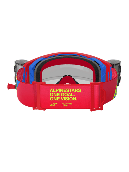 Alpinestars Supertech Corp Roll-Off Schutzbrille Rot-Blau - MxProStoreParts