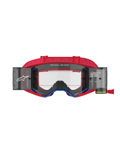 Alpinestars Supertech Corp Roll-Off Schutzbrille Rot-Blau - MxProStoreParts