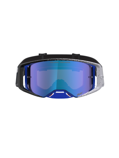 Alpinestars Supertech Hiten Veiligheidsbril One Size Black Blithe Blue Mirror Blue