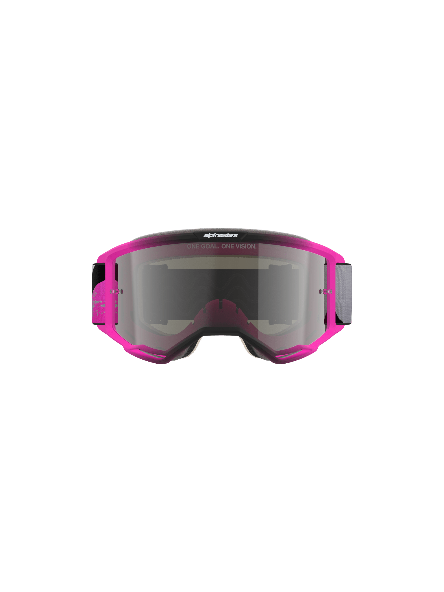 Alpinestars Vision 5 Schutzbrille Iron Pink Fluo Mirror Silver - MxProStoreParts
