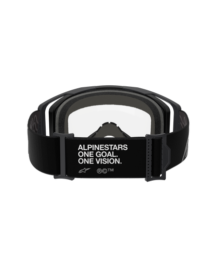 Alpinestars Vision 8 Corp Veiligheidsbril Zwart Helder