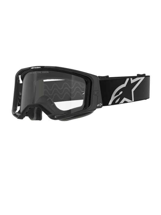 Alpinestars Vision 8 Corp Veiligheidsbril Zwart Helder