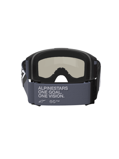 Alpinestars Vision Sand Schutzbrille, dunkle Rauchlinse, Schwarz Grau - MxProStoreParts