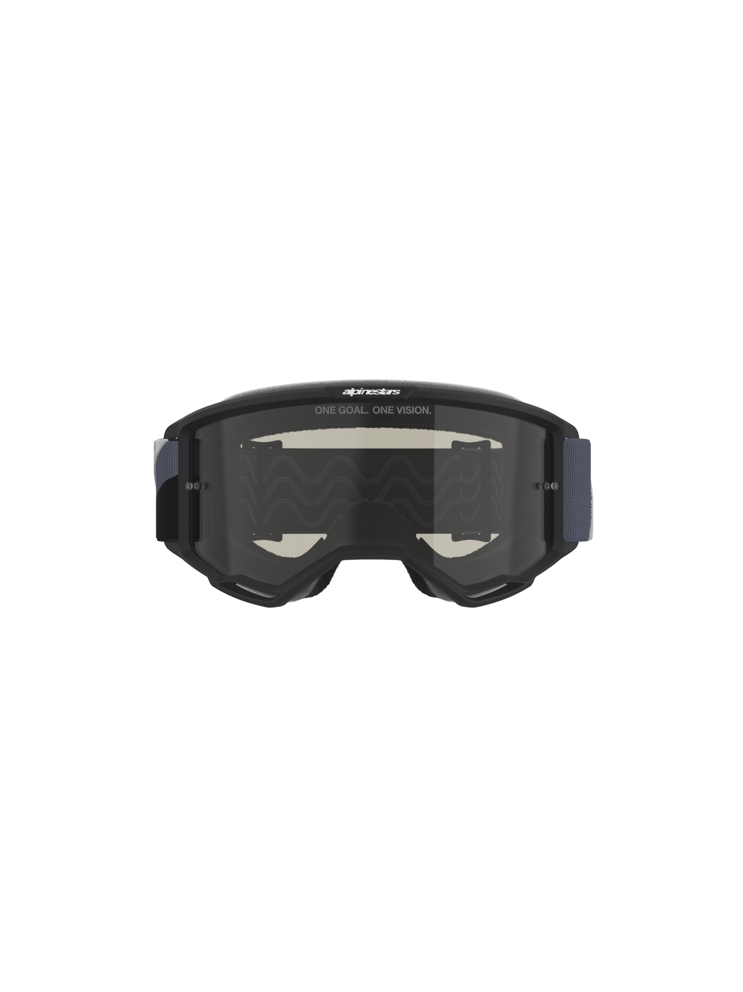 Alpinestars Vision Sand Sicherheitsbrille mit dunkler Rauchlinse, schwarz grau – MxProStoreParts