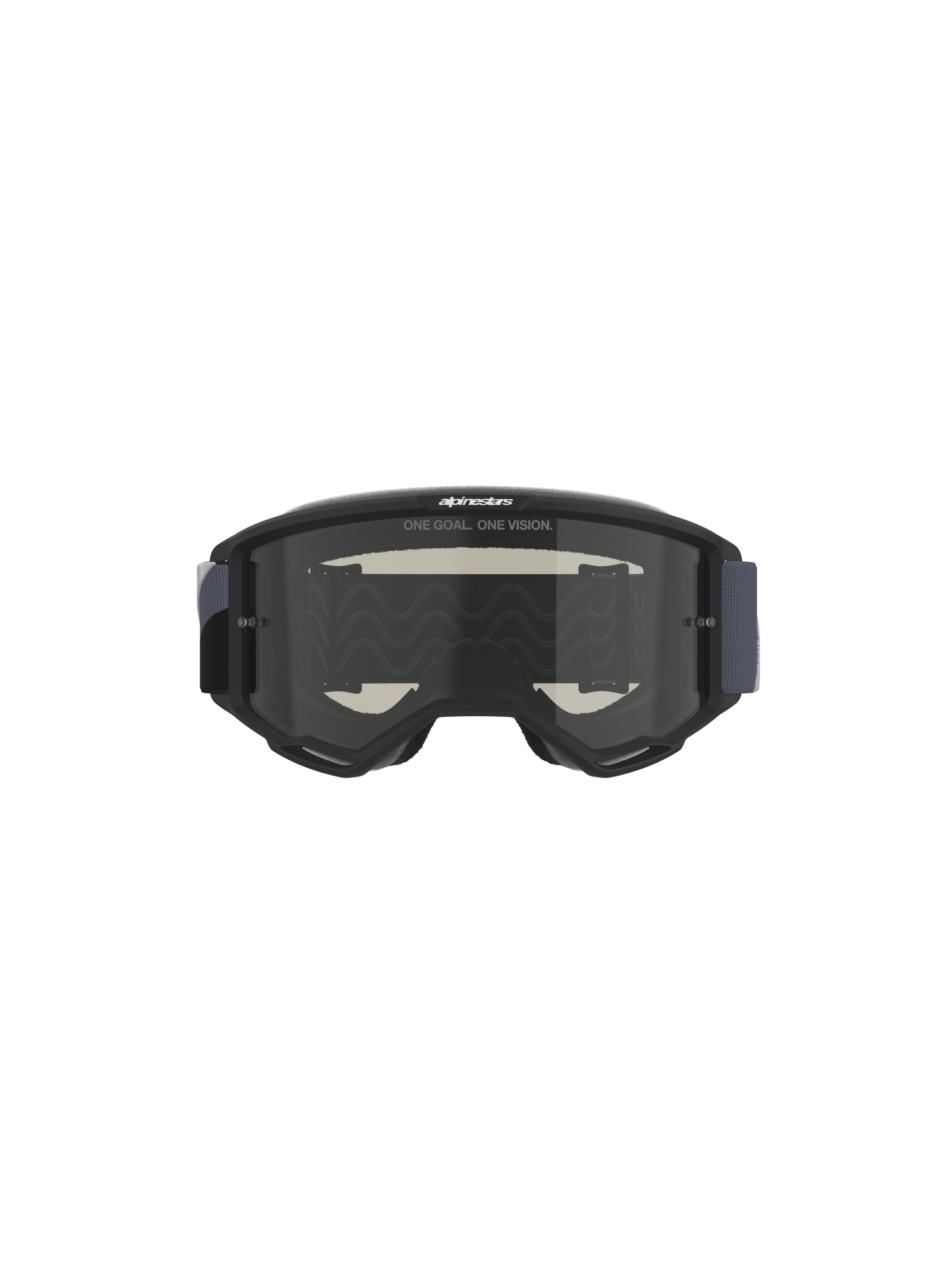 Alpinestars Vision Sand Sicherheitsbrille mit dunkler Rauchlinse, schwarz grau – MxProStoreParts