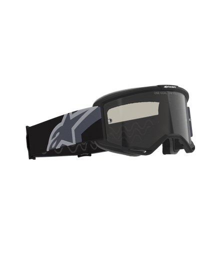 Alpinestars Vision Sand Schutzbrille, dunkle Rauchlinse, Schwarz Grau – MxProStoreParts