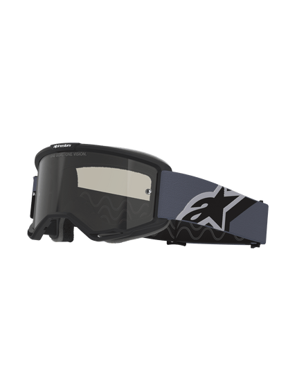 Alpinestars Vision Sand Schutzbrille mit dunkler Rauchlinse schwarz-grau - MxProStoreParts
