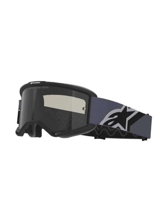 Alpinestars Vision Sand Veiligheidsbril Donkere Rooklens Zwart Grijs - MxProStoreParts
