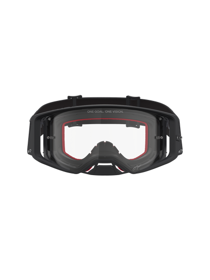 Alpinestars Supertech Vesta Veiligheidsbril Zwart Mat Zilver Transparant