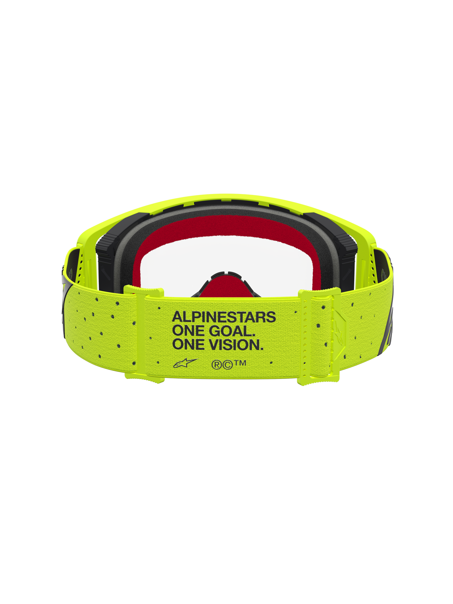 Alpinestars Supertech Vesta Veiligheidsbril Geel Fluo Zwart Transparant