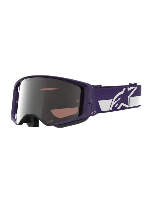 Alpinestars 2026 Supertech Hunter Lawrence Signature crossbril Zilver spiegellens