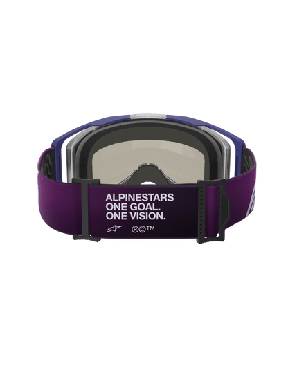 Alpinestars Vision 8 Corp Schutzbrille A-Flex Lila Hellgrau Silber - MxProStoreParts